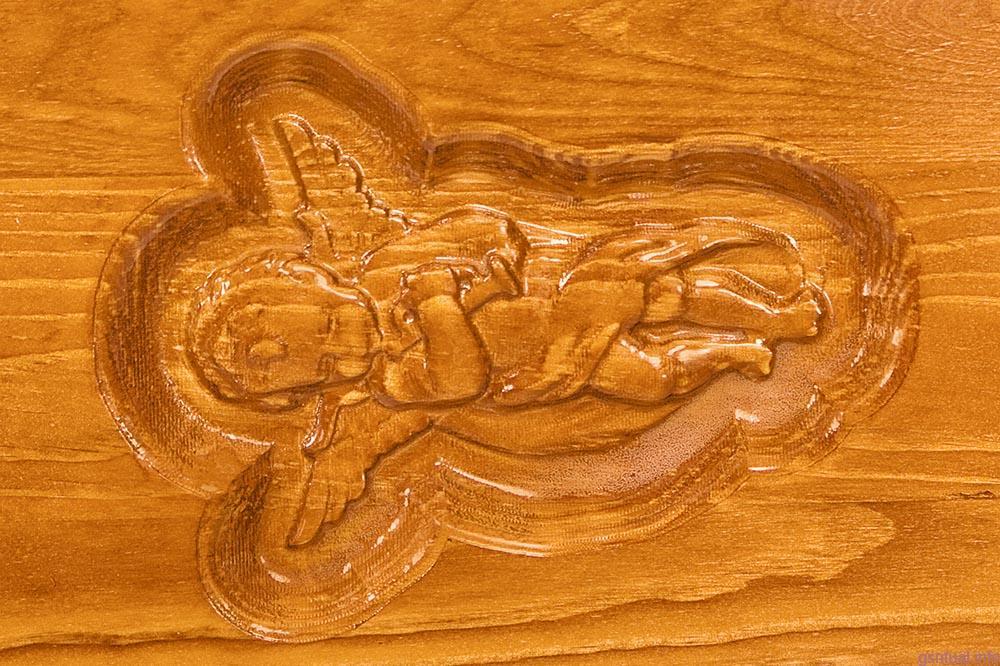 Гроб ФД-6С, ФДА-6С «Детский» 6-гранник от 0,8 до 1,6 м. — изображение 2