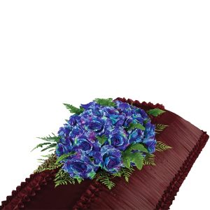 Траурная композиция на крышку гроба №3