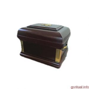 Урна для праха ритуальная из древесины