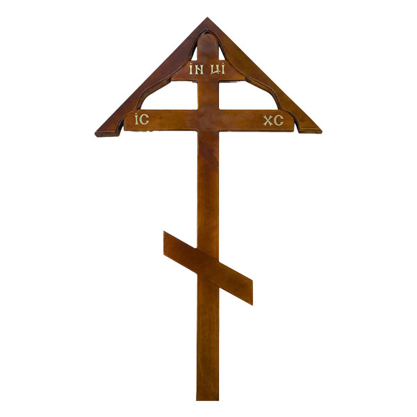 Крест сосна домик