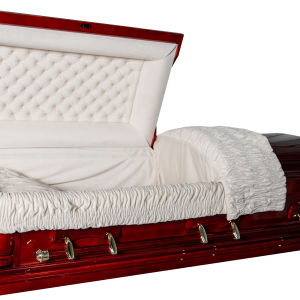 Гроб двухкрышечный элитный Harmony