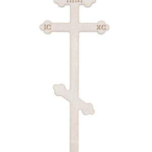 Крест Ажурный белый