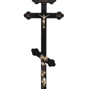 Крест Ажурный с Иисусом и розами