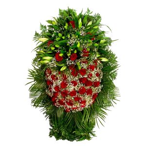 Венок из Живых Цветов № 2