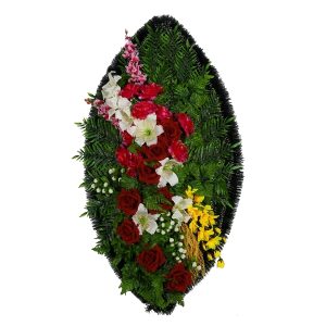 Искусственные венки - заказные, модель: 8